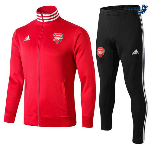 Veste Survetement Arsenal Rouge 2019-2020 Collo Alto