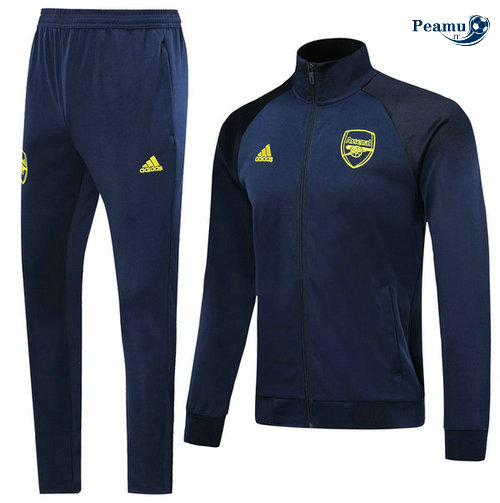Veste Survetement Arsenal Bleu navy 2019-2020 Collo Alto
