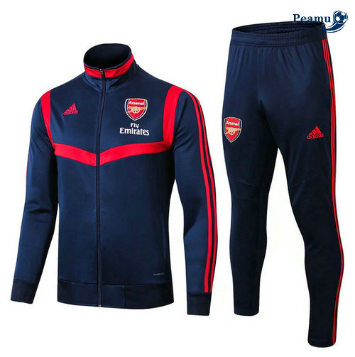 Veste Survetement Arsenal Bleu navy/Rouge 2019-2020