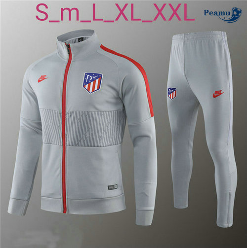Veste Survetement Atletico Madrid Gris 2019-2020