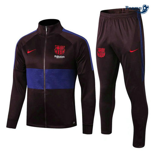Veste Survetement Barcelone 2019-2020 Collo Alto