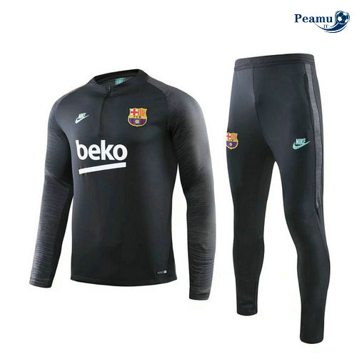 Survetement Barcelone Noir 2019-2020