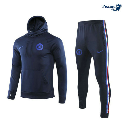 Survetement - Sweat à capuche Chelsea Bleu navy 2019-2020