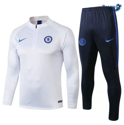 Survetement Chelsea Bianco/Bleu navy 2019-2020