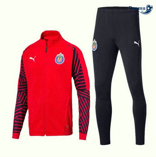 Veste Survetement Chivas Rouge 2019-2020