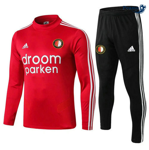 Survetement Feyenoord Rouge Noir 2019-2020