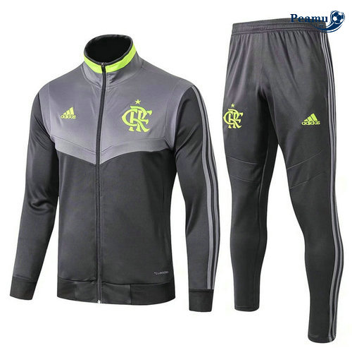 Veste Survetement Flamengo Gris/Noir 2019-2020