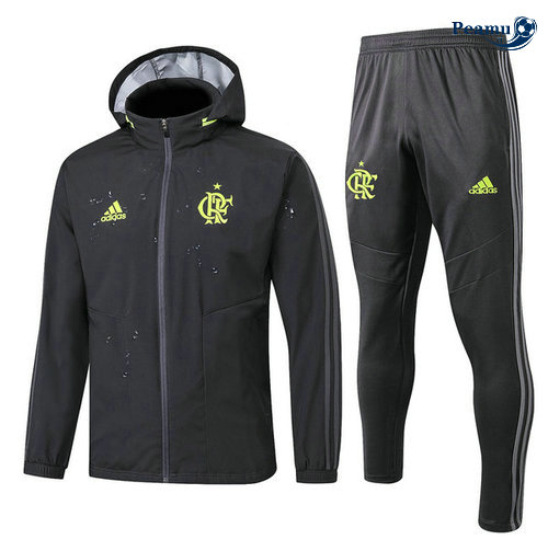 Veste Survetement A Vento Flamengo 2019-2020 Noir/Verde