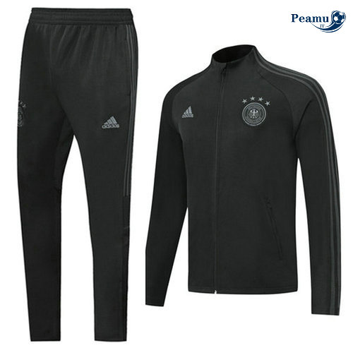 Veste Survetement Allemagne Noir 2019-2020