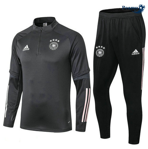 Survetement Allemagne Gris/Noir 2019-2020