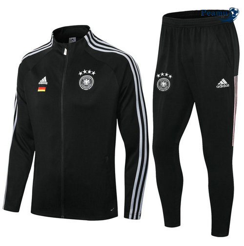 Veste Survetement Noir Allemagne 2019-2020