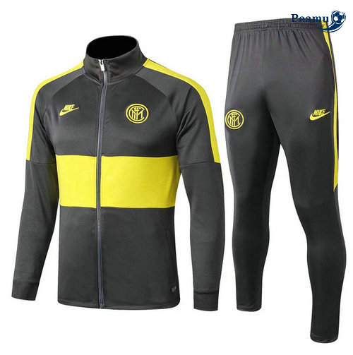Veste Survetement Inter Milan Gris foncé 2019-2020