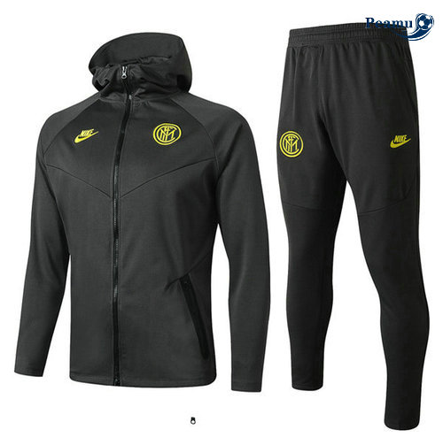 Survetement - Sweat à capuche Inter Milan Noir 2019-2020