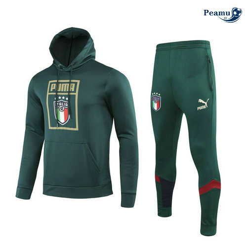 Survetement - Sweat à capuche Italie Verde 2019-2020