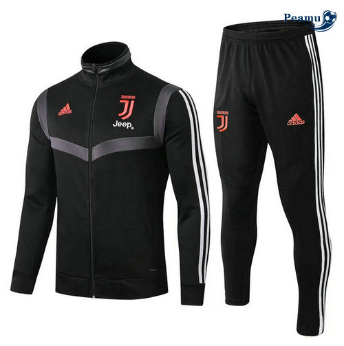 Veste Survetement Juventus Noir 2019-2020 Collo Alto