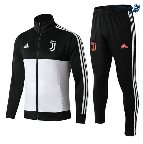 Veste Survetement Juventus Noir/Bianco 2019-2020 Collo Alto