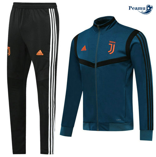 Veste Survetement Juventus Bleu clair/Noir 2019-2020