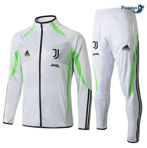Veste Survetement Juventus Bianco/Verde 2019-2020