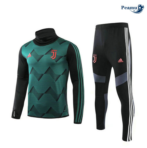 Survetement Juventus Noir/Verde Collo Alto 2019-2020