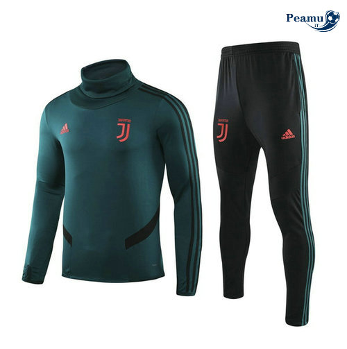 Survetement Juventus Verde Noirâtre Collo Alto 2019-2020