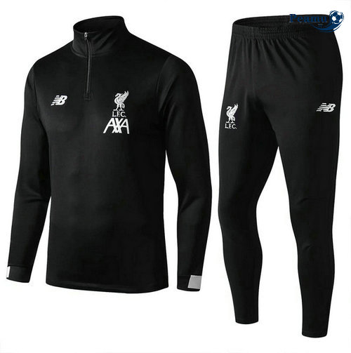 Survetement Liverpool Noir 2019-2020 Collo Alto