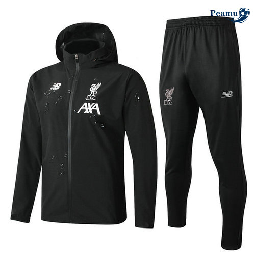 Survetement - Sweat à capuche Liverpool Noir 2019-2020 M099