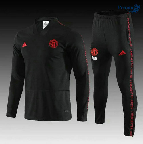 Survetement Manchester United Noir 2019-2020