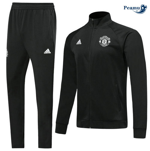 Veste Survetement Manchester United Noir 2019-2020