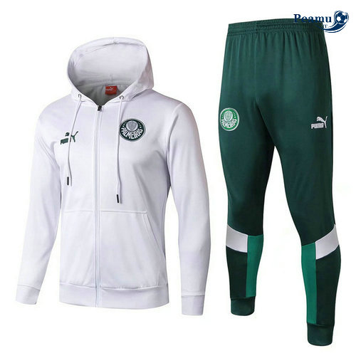 Survetement - Sweat à capuche Palmeiras Bianco 2019-2020