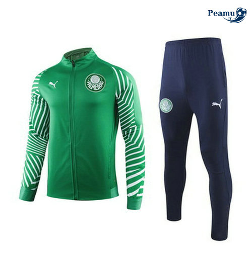 Veste Survetement Palmeiras Verde/Bleu navy 2019-2020