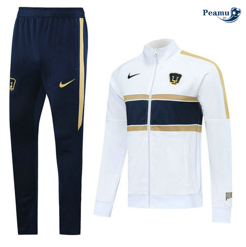 Veste Survetement Pumas Bianco/Bleu 2020-2021