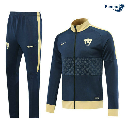 Veste Survetement Pumas Uuam UNAM Bleu navy 2019-2020