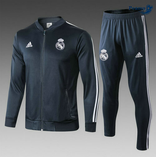 Veste Survetement Real Madrid Bleu navy 2019-2020 M103