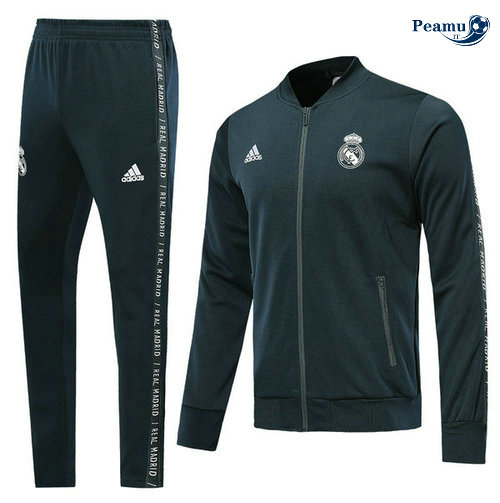 Veste Survetement Real Madrid Bleu navy 2019-2020