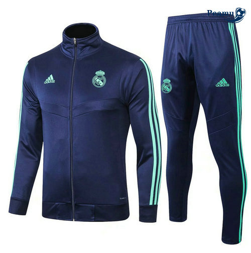 Veste Survetement Real Madrid Bleu navy 2019-2020 M104