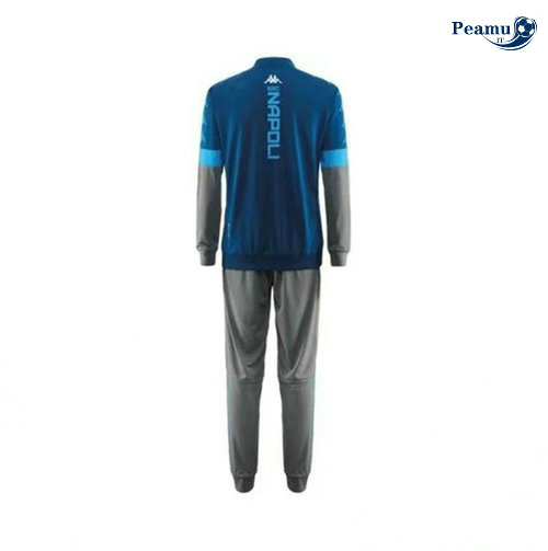 Veste Survetement Bleu clair/Gris SSC Naples 2019-2020