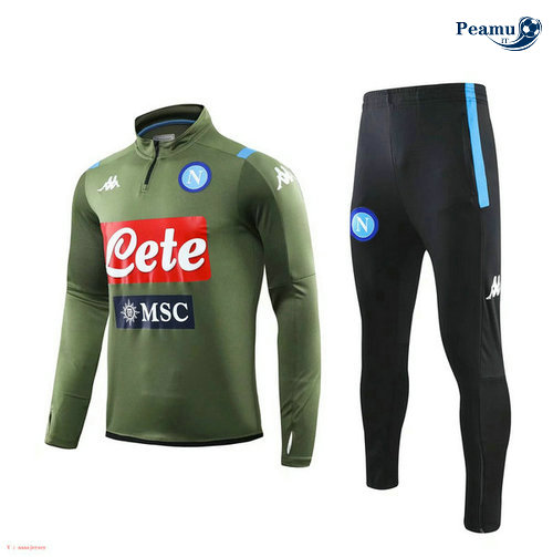 Survetement SSC Naples Verde/Noir 2019-2020
