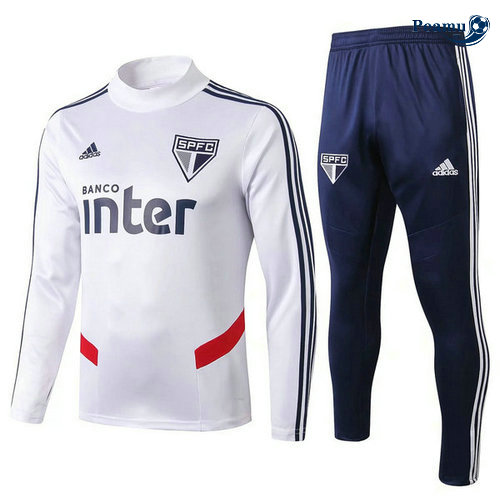 Survetement Sao Paulo Bianco/Bleu clair 2019-2020