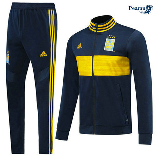 Veste Survetement Tigres UANL Bleu navy/Jaune 2019-2020