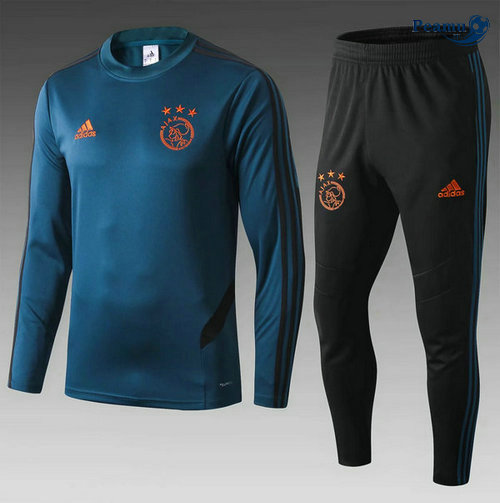 Survetement Ajax Enfant Bleu navy 2019-2020