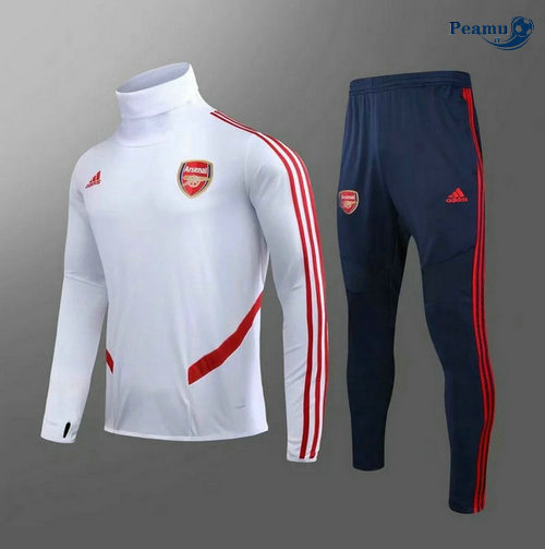 Survetement Arsenal Enfant Bianco/Rouge 2019-2020