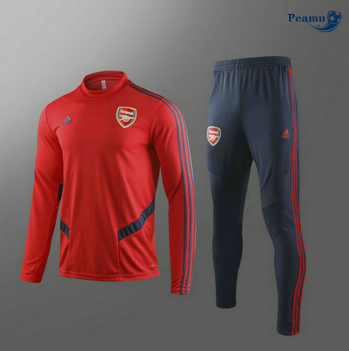 Survetement Arsenal Enfant Rouge/Bleu clair 2019-2020