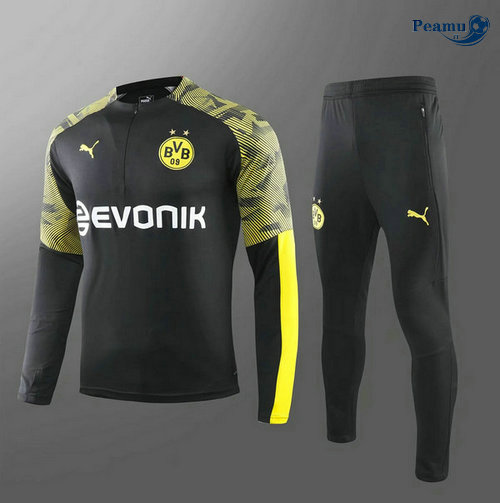 Survetement Borussia Dortmund Enfant Noir/Jaune 2019-2020