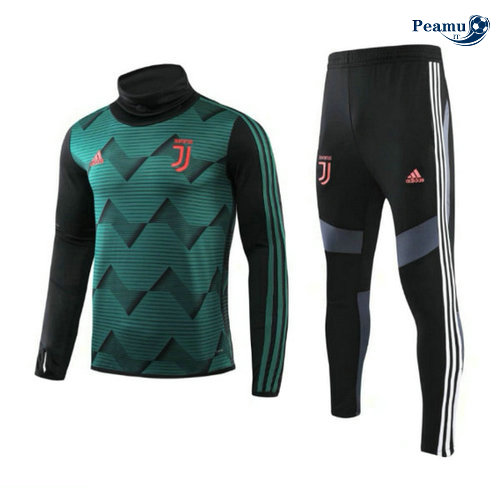 Survetement Juventus Enfant Verde/Noir Collo Alto 2019-2020
