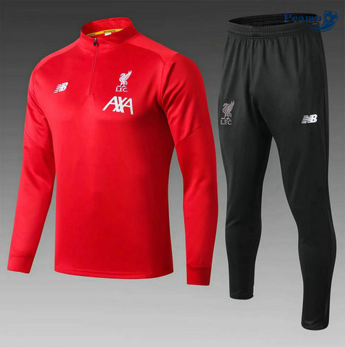 Survetement Liverpool Enfant Rouge/Noir 2019-2020
