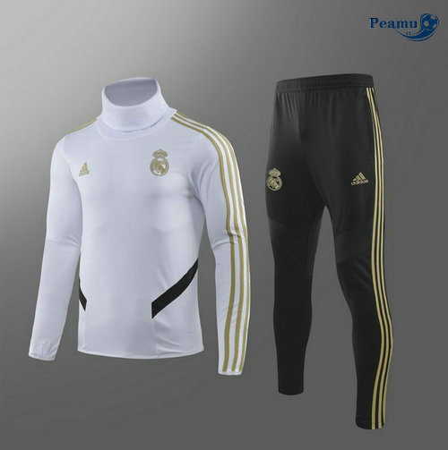 Survetement Real Madrid Enfant Bianco Collo Alto 2019-2020