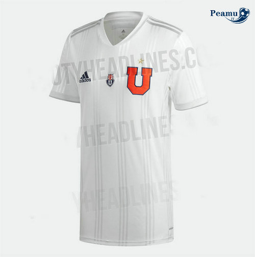 Maillot foot Università del Chili Exterieur Bianco 2020-2021