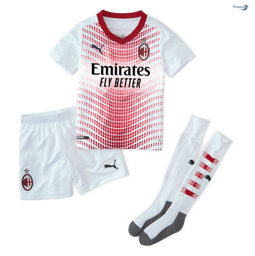 Maillot foot AC Milan Enfant Exterieur 2020-2021