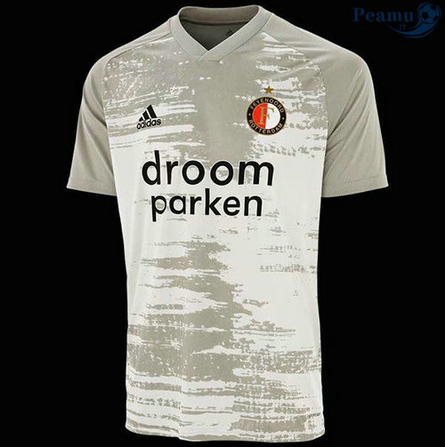 Maillot foot Ajax Entrainement Gris 2020-2021