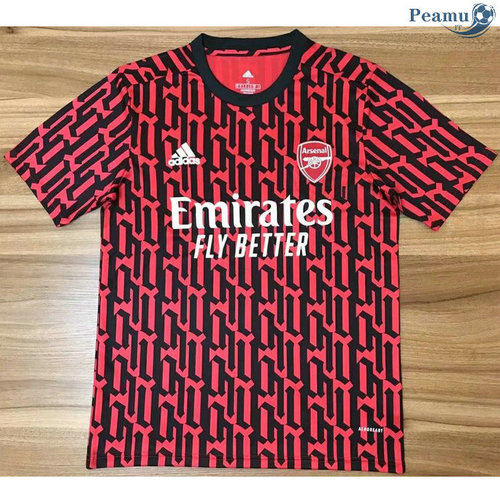 Maillot foot Arsenal Entrainement Rouge 2020-2021